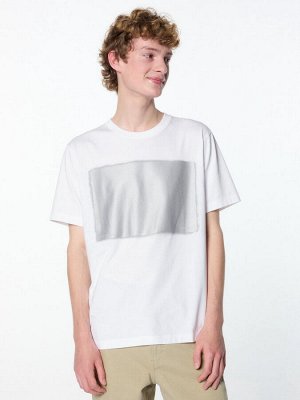 UNIQLO - хлопковая футболка PEACE FOR ALL Tokujin Yoshioka - 00 WHITE