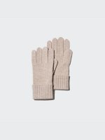 UNIQLO - трикотажные перчатки из кашемира