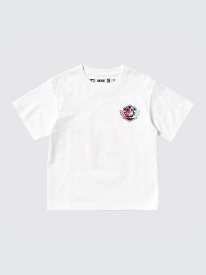 UNIQLO UT - детская хлопковая футболка с принтом аниме One Piece