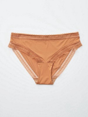 UNIQLO - хлопковые трусики с красивым кружевом