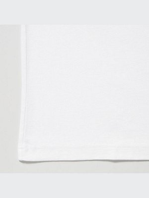 UNIQLO - хлопковая футболка PEACE FOR ALL Julian Opie - 00 WHITE