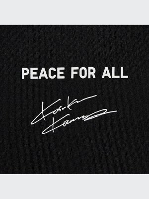 UNIQLO - хлопковая футболка PEACE FOR ALL - Kosuke Kawamura