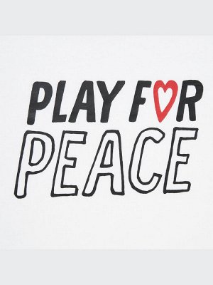 UNIQLO - хлопковая футболка PEACE FOR ALL - Kei Nishikori