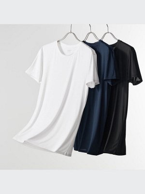 UNIQLO — мужская футболка AIRism с круглым вырезом