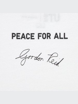 UNIQLO - хлопковая футболка PEACE FOR ALL - Gordon Reid