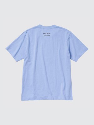 UNIQLO - хлопковая футболка PEACE FOR ALL Dick Bruna - 61 BLUE