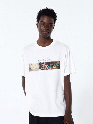 UNIQLO - хлопковая футболка PEACE FOR ALL - Lindgusze Sobekwa