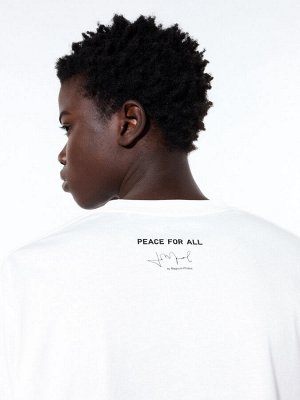 UNIQLO - хлопковая футболка PEACE FOR ALL - Lindgusze Sobekwa