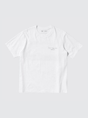 UNIQLO - хлопковая футболка PEACE FOR ALL - Lindgusze Sobekwa