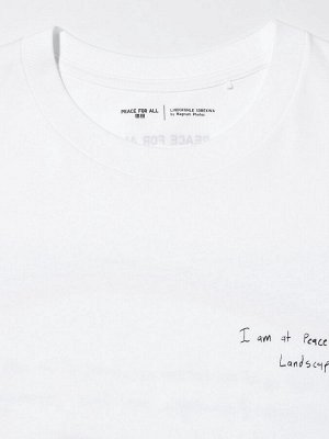 UNIQLO - хлопковая футболка PEACE FOR ALL - Lindgusze Sobekwa