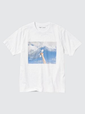 UNIQLO - хлопковая футболка PEACE FOR ALL Cristina de Middel/Magnum Photos - 00 WHITE
