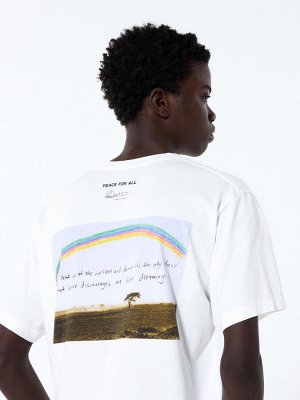 UNIQLO - хлопковая футболка PEACE FOR ALL - Cristina de Middel