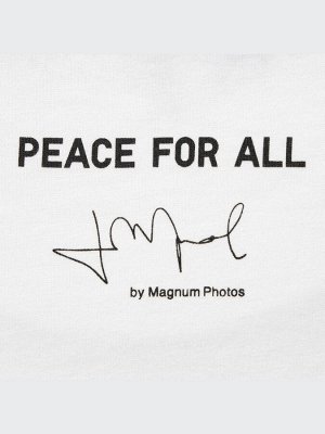 UNIQLO - хлопковая футболка PEACE FOR ALL Cristina de Middel/Magnum Photos - 00 WHITE
