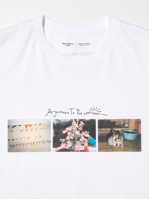 UNIQLO - хлопковая футболка PEACE FOR ALL - Cristina de Middel