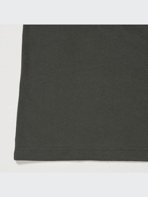 UNIQLO - хлопковая футболка PEACE FOR ALL Jean-Michel Basquiat - 08 DARK GRAY
