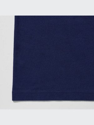 UNIQLO - хлопковая футболка PEACE FOR ALL Lisa Larson - 69 NAVY