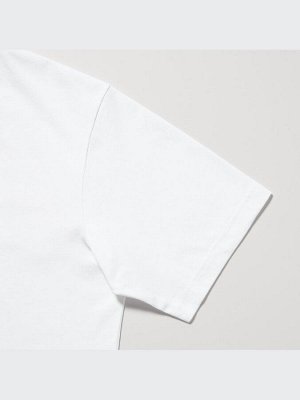 UNIQLO - хлопковая футболка PEACE FOR ALL Haruki Murakami - 00 WHITE