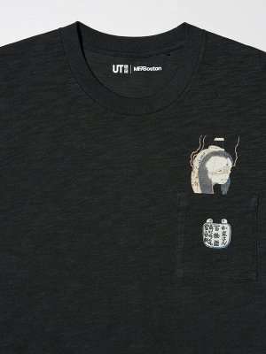 UNIQLO UT - хлопковая футболка из коллекции Укиё-э Тёмное Фэнтези