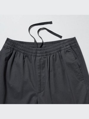 UNIQLO - свободные брюки из хлопка до щиколотки -  52 GREEN