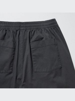 UNIQLO - свободные брюки из хлопка до щиколотки -  52 GREEN