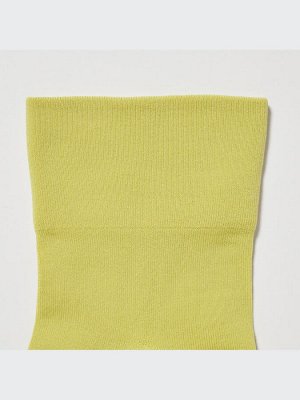 UNIQLO - комплект женских коротких носков на широкой резинке (3 пары) - 00 WHITE