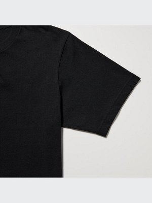 UNIQLO - хлопковая футболка PEACE FOR ALL Shingo Kunieda - 09 BLACK