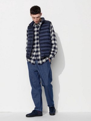 UNIQLO - легкие джинсовые брюки до щиколотки - 68 BLUE
