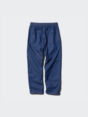 UNIQLO - легкие джинсовые брюки до щиколотки - 07 GRAY