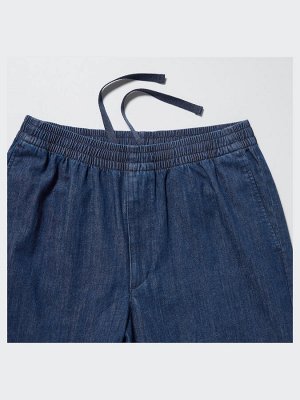 UNIQLO - легкие джинсовые брюки до щиколотки - 07 GRAY