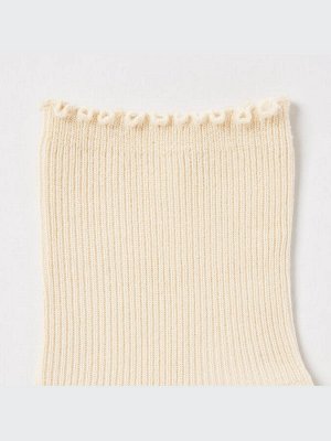 UNIQLO Heattech - женские термо-носки с рюшами