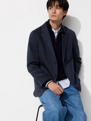 UNIQLO - трикотажный пиджак-куртка - 69 NAVY