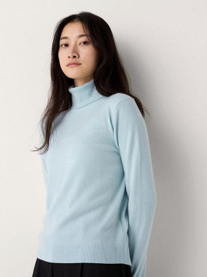 UNIQLO - кашемировый свитер с высоким воротником