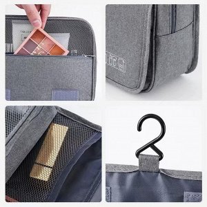Kristaller Косметичка дорожная Travel hook classic, серый