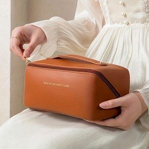 Kristaller Косметичка женская Charm suitcase, терракотовый