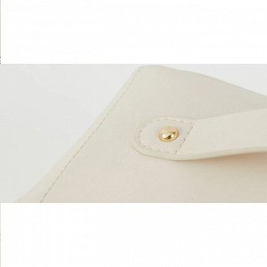 Kristaller Косметичка женская Charm suitcase, кремовый