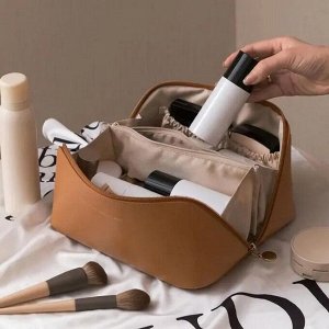 Kristaller Косметичка женская Charm suitcase, терракотовый