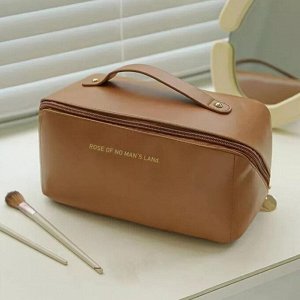 Kristaller Косметичка женская Charm suitcase, терракотовый