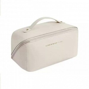 Kristaller Косметичка женская Charm suitcase, кремовый