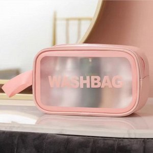Kristaller Косметичка Washbag rectangular, розовый