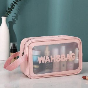 Kristaller Косметичка Washbag rectangular, розовый
