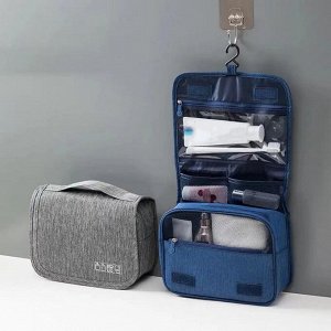 Kristaller Косметичка дорожная Travel hook classic, синий