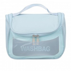 Kristaller Косметичка женская Washbag zippered envelope, голубой