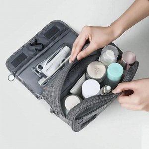 Kristaller Косметичка дорожная Travel hook classic, серый