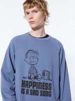 UNIQLO - хлопковая толстовка с персонажем Снупи - 63 BLUE