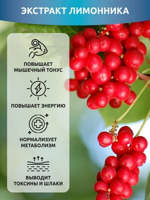 Набор из 3-х банок.. Detox Slim Effect. Лимонник. Вкус: Клубника + Персик + Ягодный микс.