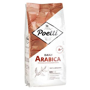 кофе POETTI DAILY ARABICA 250 г молотый 1/12