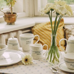 Sima-Land Home Набор кружек SL Home «Милый дом», 350 мл, фарфор, 2 шт., белый