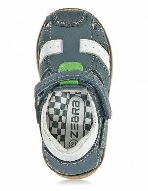 Туфли малодетские ZEBRA, Синий