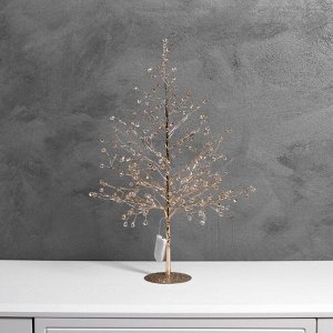Фигура светодиодная «Бусины» 48x30x3 см, 20 LED, батарейки CR2032x2 (в комплекте), свечение тёплое белое