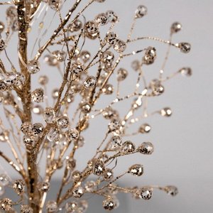 Фигура светодиодная «Бусины» 48x30x3 см, 20 LED, батарейки CR2032x2 (в комплекте), свечение тёплое белое